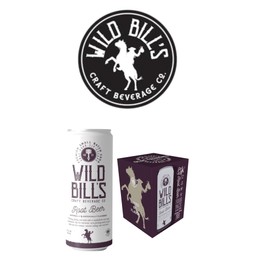 Wild Bill's Classic Root Beer Soda Classic Craft Soda Pop Soft Drinks, Sodas Made with Pure Cane Sugar, Caffeine Free, NO High Fructose Corn Syrup, Gluten Free, Vegan, Low Sodium, 12 Oz 4 Pack
