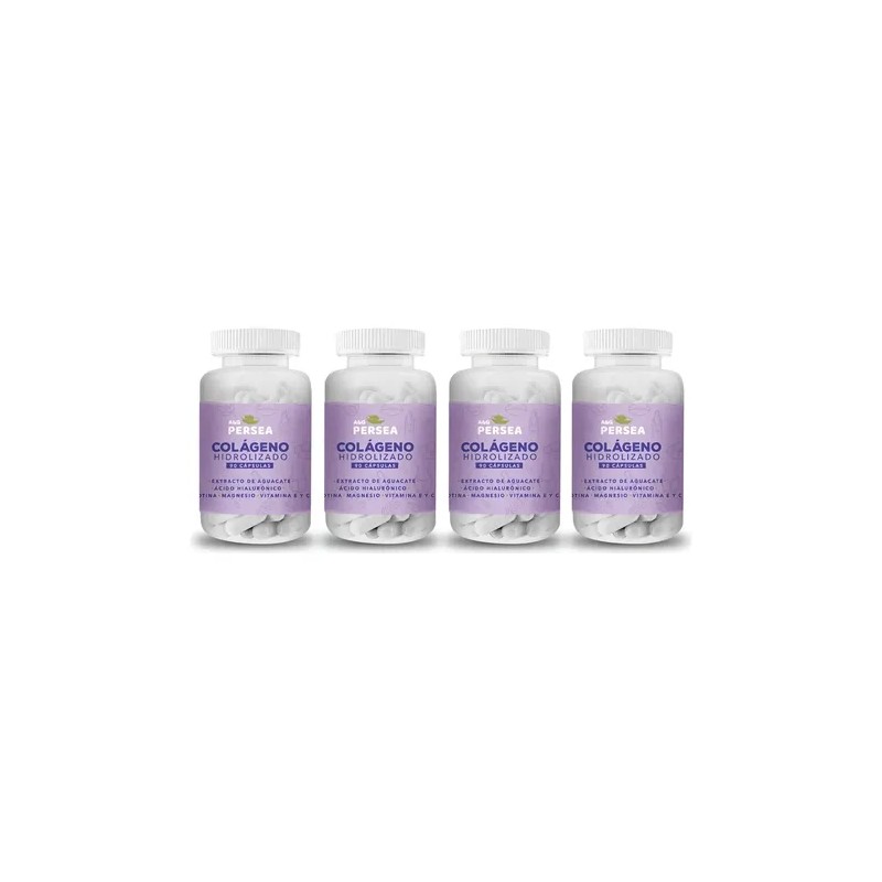 A&G Persea - Pack 4 Capsulas De Colageno Con Biotina