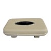 Car Tissue Holder Decorative Leather Container Visor Hanging Box for