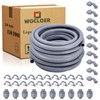 Wocloer 3/4 inch 150 Foot Liquid-Tight Conduit and Connector Kit,