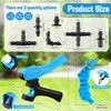 Feekoon Drip Irrigation Punch Hole Tubing Cutter Tools with Barbed