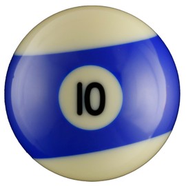 Southern Rec Supply SRS #10 Replacement 2-1/4 Pool Ball (Striped Blue)