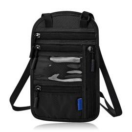 MUNSKT Travel Document Wallet Organiser, RFID Blocking Passport Holder, Passport Holder Travel Wallet, Passport Holder Travel Wallet Family