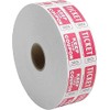 Sparco Ticket Roll, Double with Coupon, 2000/RL, Red (SPR99220)