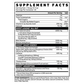GHOST LEGEND ALL OUT PWO 20 SERV CHERRY LIMEADE