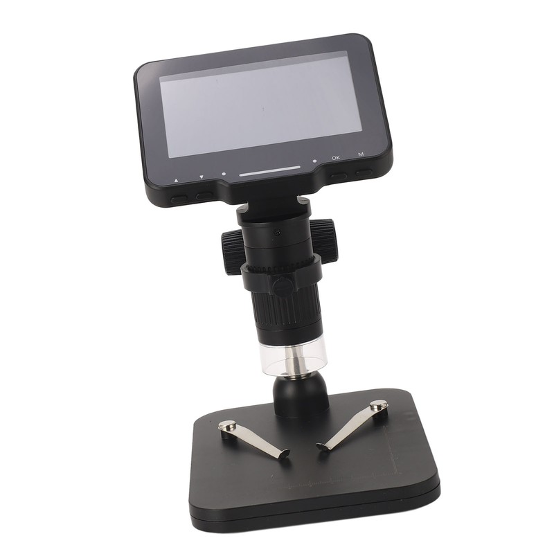 Digital Microscope 4.3in IPS Screen 1000X Inspection Microscope with LED