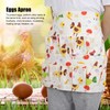 Eggs Collecting Protective Apron Multiple Pockets Chicken Eggs Gathering Holding