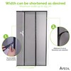 ARCOL Magnetic Fly Screen for Doors, Adjustable, Fly Screen for