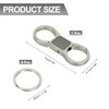 PATIKIL Key Chains for Car, Quick Release Keyring Heavy Duty