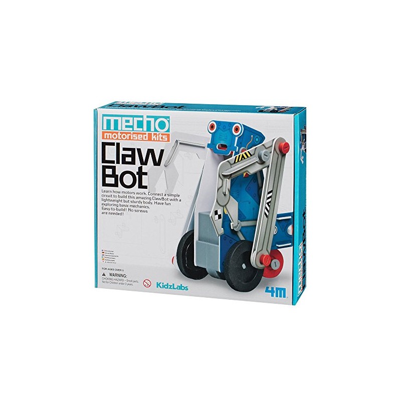 4M "Clawbot Mecho Motorised Kits (Multi-Colour)