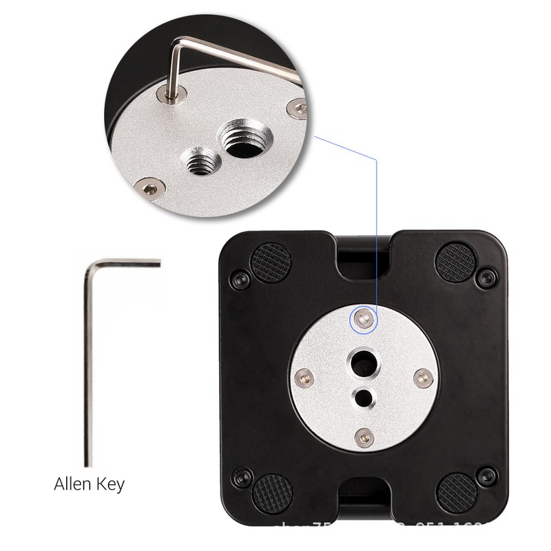 Aluminum Z Flex Tilt Tripod Head 2KG Payload with Universal