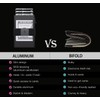 SEMORID Slim Aluminum Card Holder Wallet for Men, Durable Expandable