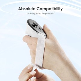 Unbranded High Quality Heavy-Duty Pair of VR Anti-Slip Controller Straps f Meta quest3/3S