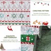 Christmas Quilt Set Queen, 3 Pieces Christmas Bedding Coverlet Queen