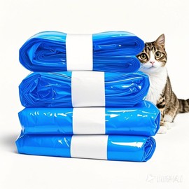 28 feet Cat Litter Refill Bags with 7-layer material effectively prevents odors Compatible with Litter Genie Refill Cartridge (10)