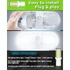 UNXMRFF - Super Bright 194 LED Light Bulbs White, T10