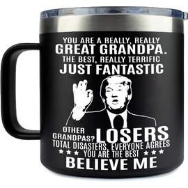 Edizzone Grandpa Funny Mug - Grandpa Gifts - Best Grandpa Fathers Day Gift- Gifts for Grandpa From Granddaughter Grandson - Great Grandpa Gift - Grandpa Birthday Gift