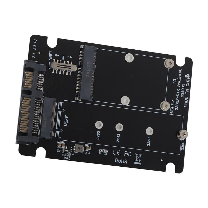 SSD Adapter Card High Speed 6Gbps MSATA M.2 NGFF to