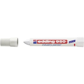 Edding 4-950049 - 950 Industry Paint Marker White PK10