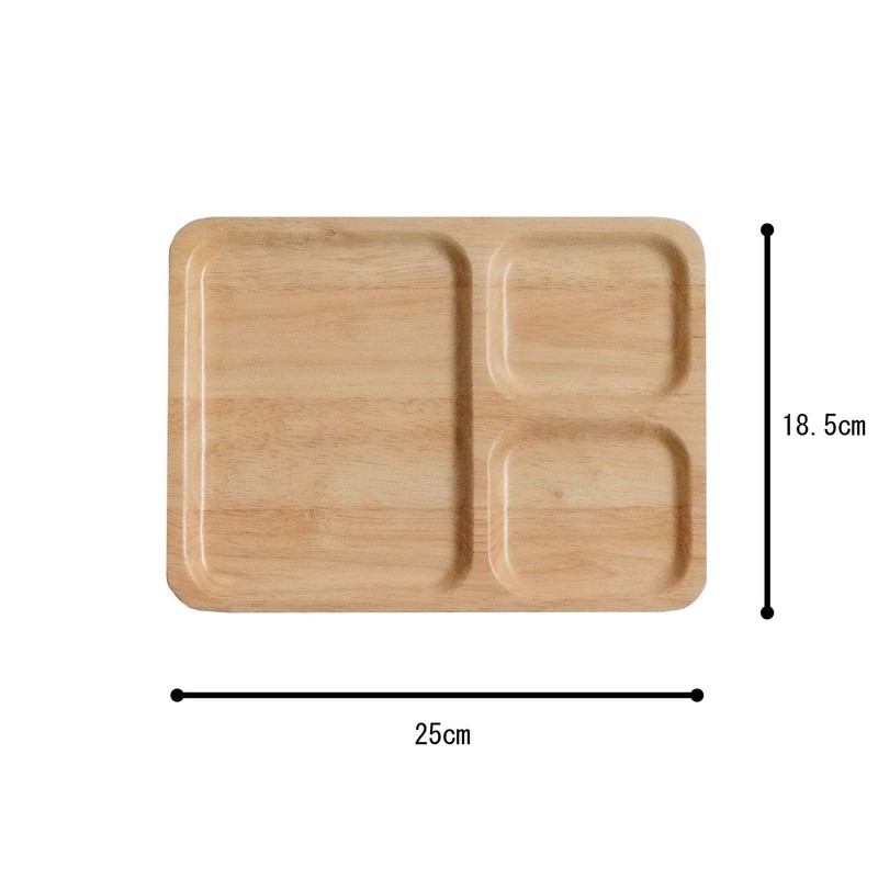TAMAKI T-695050 Warms, Lunch Plate, Diameter 9.8 x Depth 7.3