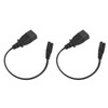 IEC320 C14 Male to IEC320 C7 Female Power Adapter Cable