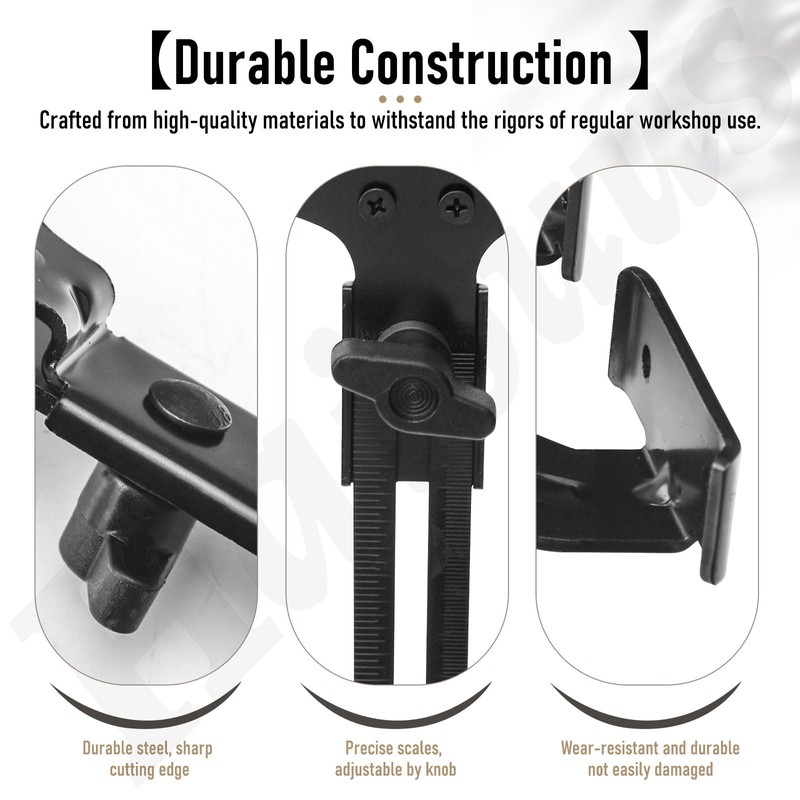 DNP618 Edge Guide for Fixed Base Compact Router, Compatible With