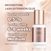 Gray Eyelash Extension Glue Lash Glue for Eyelash Extensions -(0.17fl.oz
