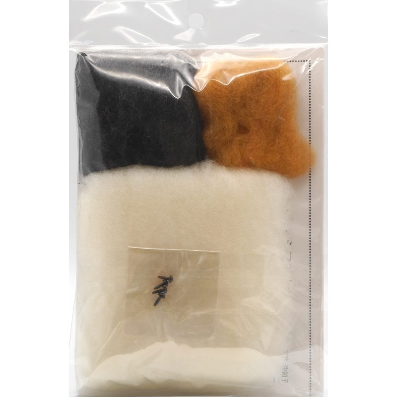 Hamanaka H441-602 Wool Felt Kit, Animal Crossings Made with Needle
