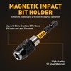 6-Piece Phillips Bit #2 Impact, 2 Inch Magnetic Phillips Head