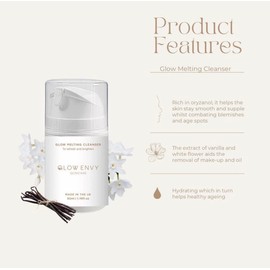 Glow Melting Cleanser - To Brighten and Even Skin Tone- Vegan Friendly (50ml)