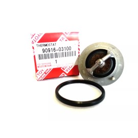 Genuine for TOYOTA Engine Coolant Thermostat + Gasket 90916-03100 & 16346-50010