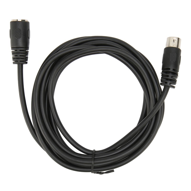 6 Pin DIN Male to Female Cable Sound Data Signal