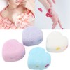 4pcs Heart Shape Bathroom Aromatherapy Body Cleaner Nourishing Moisturizing Bath
