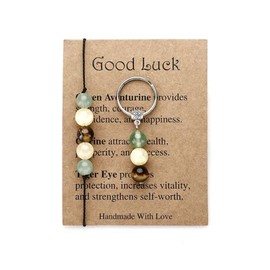 Good Luck Gifts Bracelet Keychain for Women New Job Gift for Coworker Friend Moving Going Away Gift Leaving Job Gifts