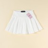 Neutocd Women Skorts Elastic Waist Built in Shorts Pleated Skirts