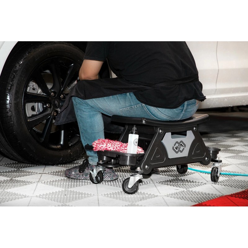 SGCB Roller Storage Stool, Heavy Duty Roller Mechanics Seat with