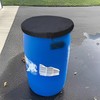Chuanke 55 Gallon Drum Cover with Stretchable Adjustable Drawstring ,