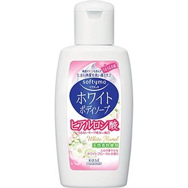 Softymo White Body Soap, Hyaluronic Acid, Mini, 2.1 fl oz (60 ml)