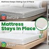ECOHomes Non Slip Mattress Gripper Pad Stop Mattress, Keep Topper