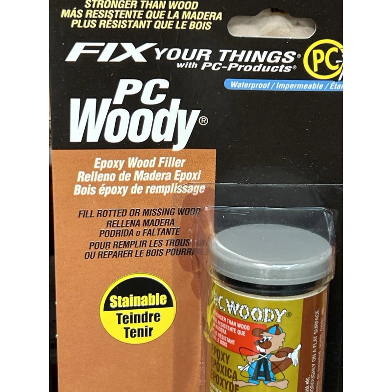FILLR PC-Woody Wood Epoxy Paste 1.5oz (3-Pack) Permanent Repair –