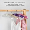 Padded Hangers for Women Clothing Satin Hangers Non Slip Padded
