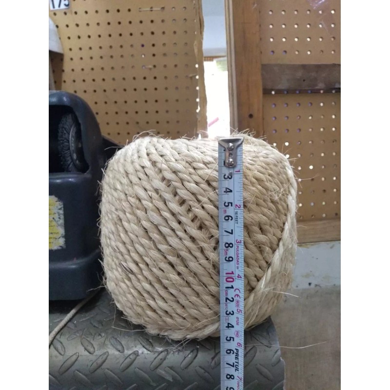 JARCI 480m Henequen 3pzs Yute Mecate Decoración Manualidades 5mm