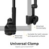 G4Free UPF 50+ Adjustable Beach Umbrella XL with Universal Clamp