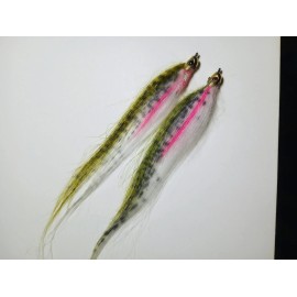 Unbranded 2- 4 1/2"  Weedless Flies Weighted Flies Trout Flies Bass Saltwater Flies