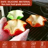 Koluti Nonstick Silicone Tortilla Shell Maker Set of 3, Colorful