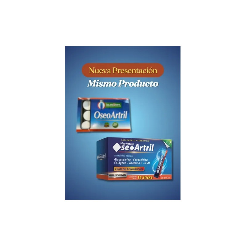 Oseo Atril 12 Ampolletas Original Glucosamina Oseoartril