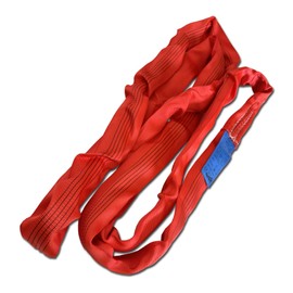 Round Sling 11020lb 6.5FT Sling Strap Rigging Polyester Endless Lift Sling for Hoist Heavy Duty Objects Heavy Duty Poly Lifting Sling【5T-2M】