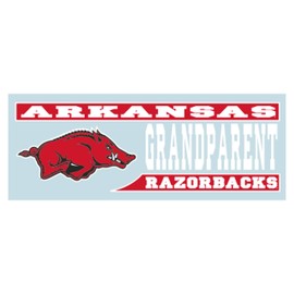 Craftique Arkansas Razorbacks Decal (Running HOG Grandparent DEC (6''), 6 in)