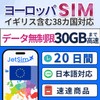 SIM Card, 38 Countries in Europe, 20 Days, Unlimited Sim,