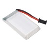 RC Aircraft Lithium Battery 3.7V 1100mAh with SM Black Plug